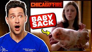 Doctor Reacts To CHICAGO FIRE Wild Medical Scenes [upl. by Tenn]