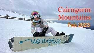 2023 Cairngorm Mountains Skiing  Snowboarding Trip [upl. by Paulson856]