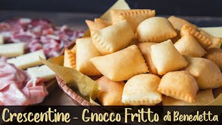 CRESCENTINE  GNOCCO FRITTO FATTO IN CASA DA BENEDETTA  Ricetta Facile Senza Strutto [upl. by Py639]