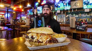 THIS BBQ SANDWICH CHALLENGE IN SOUTH CAROLINA HAS BEEN FAILED 76 TIMES  BeardMeatsFood [upl. by Appledorf465]