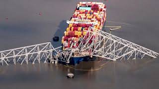 DOJ sues shipowner 100M over Baltimore bridge collapse  REUTERS [upl. by Aihsele991]