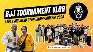 ASEAN International Jiu Jitsu Open Championship 2024 with Deftac Cavite  BJJ Tournament Vlog [upl. by Ahseenat]