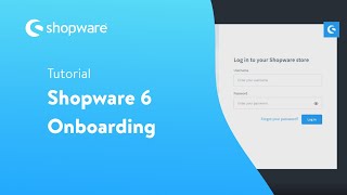 EN Shopware 6 User Onboarding  Overview of the admin 18 [upl. by Conway]