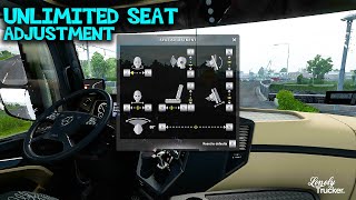 ETS2 143 MODS  Interior Multiview Camera Mod For ETS2 143 No Limit For Seat Adjustment [upl. by Leigh]