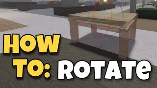 How To Rotate In Roblox SCP 3008 Rotation Guide [upl. by Einafpets360]