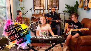 Colt Clark and the Quarantine Kids play quotInto the Great Wide Openquot [upl. by Nodnalb740]