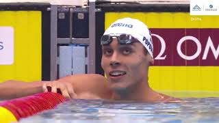 David Popovici  200m Freestyle Semifinals  Fukuoka 2023  ITA Commentary [upl. by Aicnarf]