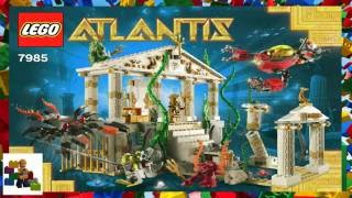 LEGO instructions  Atlantis  City of Atlantis  7985 [upl. by Eneirda]