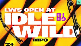 2024 LWS Open at Idlewild  MPO R1B9  Buhr Klein Wysocki Jones  Jomez Disc Golf [upl. by Nnylyt]