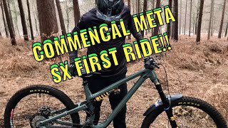 COMMENCAL META SX FIRST RIDE [upl. by Hampton]