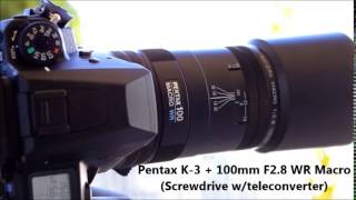 Pentax 14x Teleconverter AF Speed Test [upl. by Ellette]