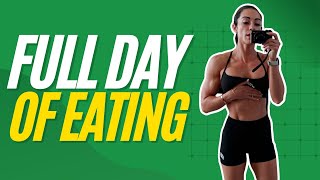 FULL DAY OF EATING with Jazzyfit [upl. by Nhar]