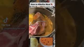 Alkalizing Meat  Jacobslinkcom  Jacobsregenerationgmailcom 📚 foryou trending fyp [upl. by Marilyn]