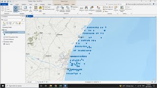 Importing Lat and Long Coordinates from Excel into ArcGIS Pro [upl. by Tristas246]