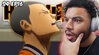 TANAKA LOCK IN   Haikyuu Season 4 Episode 16 Reaction [upl. by Mccurdy]