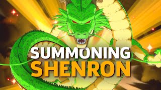 How To Summon And Use Shenron In Dragon Ball FighterZ [upl. by Ahsienod]