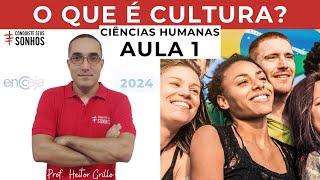 AULA 01  CIÊNCIAS HUMANAS  CULTURA MEMÓRIA E PESQUISA  ENCCEJA 2024  ENSINO MÉDIO E FUNDAMENTAL [upl. by Iasi]