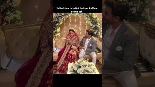 Laiba khan in bridal look on kaffara drama set [upl. by Drain942]