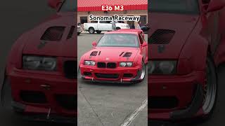 E36 M3  Sonoma Raceway bmw e36m3 sonomaraceway m3 track automobile [upl. by Linders]