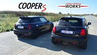 MINI JCW VS MINI Cooper S [upl. by Kreiker]