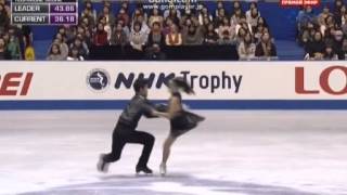 Maia SHIBUTANI  Alex SHIBUTANI NHK Trophy 2013 FD [upl. by Eonak]