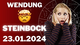 STEINBOCK ♑️⭐️ INTERESSANTE WENDUNG 🥰 Horoskop  23Januar 2024 steinbock tarot [upl. by Bensky]