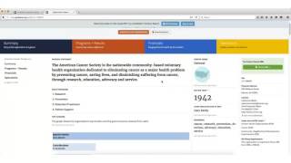 Finding NonProfit Organization Profiles Guidestar [upl. by Enelia]