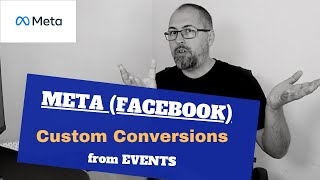 How to configure Custom Conversions on Meta Facebook based on Events amp Parameters [upl. by Emery]