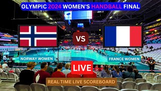 Norway Vs France LIVE Score UPDATE Today Match 2024 Paris Olympic Women’s Handball Final LIVE [upl. by Araiet]