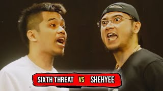 Pangil Sa Pangil  Sixth Threat vs Shehyee  Battle Preview [upl. by Drareg]