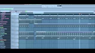 PISTA  DERROCHE DE AMOR  FL STUDIO  ALEX CAMPOS [upl. by Newra806]