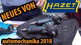 HAZET  Tipps amp Messeneuheiten vom PROFI auf der automechanika 2018 🔧🔧🔧 [upl. by Marshal]