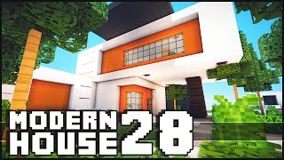 Minecraft  Modern House 28 [upl. by Larimor621]