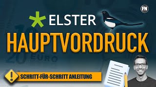 Steuererklärung 2020 Elster 💰 Erste Schritte  Hauptvordruck 2020 Elster Steuererklärung ausfüllen [upl. by Erasme767]