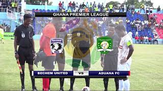 BECHEM 0 VRS 0 ADUANA GHANA PREMIER LEAGUE MATCH DAY 2 HIGHLIGHTS AT NANA FOSU GYEABOUR PARK [upl. by Emelin983]