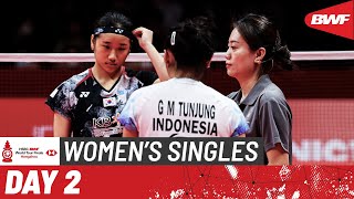 HSBC BWF World Tour Finals 2023  An Se Young KOR vs Gregoria Mariska Tunjung INA  Group A [upl. by Candy136]