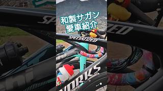 陸上の戦闘機🚴SWORKS Tarmac SL7 和製サガン号🚴15秒で雑に愛車紹介🚴SPECIALIZED SAGAN collection [upl. by Anuska494]