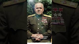 Who is Field Marshal Georgy Zhukov  history [upl. by Aneger237]