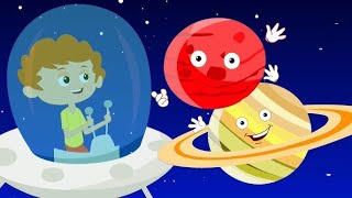 The Planet Song  The Solar System Song  Kids Nursery Rhymes [upl. by Brew]