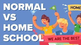 School vs Homeschool Which Student Does Better [upl. by Eserrehs]