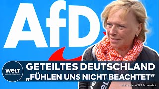 EUROPAWAHL 2024 Gespaltenes Deutschland Warum der Osten die AFD wählt [upl. by Edita122]