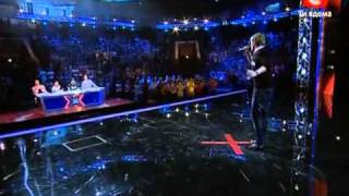 XFactor Ukraine 2010 Александр Кривошапко Vivo Per Lei [upl. by Aizitel]