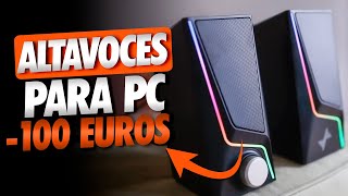 Los Mejores Altavoces para PC por menos de 100 Euros 2024 ✅ Las opciones MÁS RECOMENDADAS [upl. by Aiuqram672]