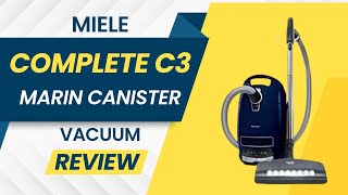 Miele Complete C3 Marin Canister Vacuum Review [upl. by Jeanine]