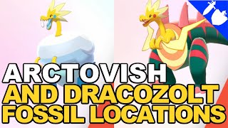 HOW To Get Dracozolt and Arctozolt including FOSSIL Locations in Pokemon Sword and Shield [upl. by Anigger]