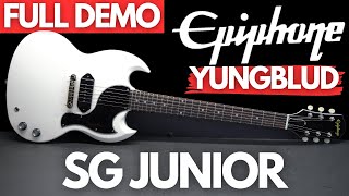 Epiphone Yungblud SG JUNIOR Full Demo [upl. by Nnairak]