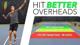 How to Hit BETTER Overheads tennis lesson [upl. by Janifer]