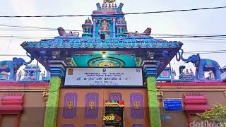 ஸ்ரீ மாரியம்மன் கோயில் மேடான் இந்தோனேஷியா  Medan Sri Mariamman Temple visit [upl. by Adair408]