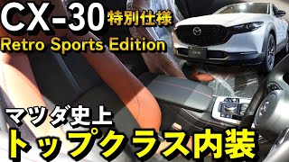 【CX30 】こりゃ即買いや…。特別仕様 レトロスポーツエディション （内装編） [upl. by Sidonie581]