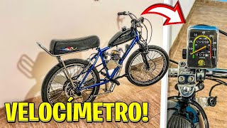 COLOQUEI VELOCÍMETRO QUE MARCA 80 KM NA MOTORIZADA [upl. by Aida447]